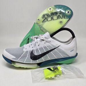 Nike Air Zoom Victory 2 Track Spikes White Green FD8411-100 Men’s Size 7 New